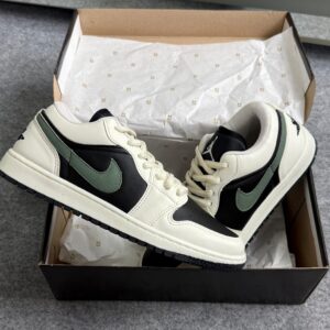 Tênis Nike Jordan Low - Sail Multicolor Sesame Black Dunas