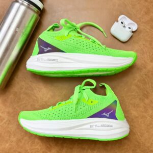 Tênis Mizuno Neo Vista 2 Premium - Solado em EVA - Verde Neon