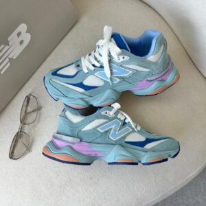 Tênis New Balance 9060  - Couro Legitimo- Tricolor