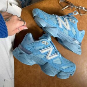 Tênis New balance 9060 Linha Camurça - Azul Miami