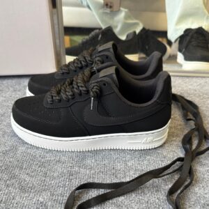 Tênis Nike Air Force One - Linha Luxo - Preto Nobuk