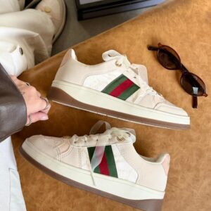 Tênis Gucci GG  Screener - Creme