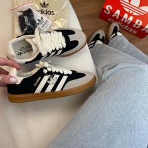 Tênis Adidas Samba OG - Preto \Branco